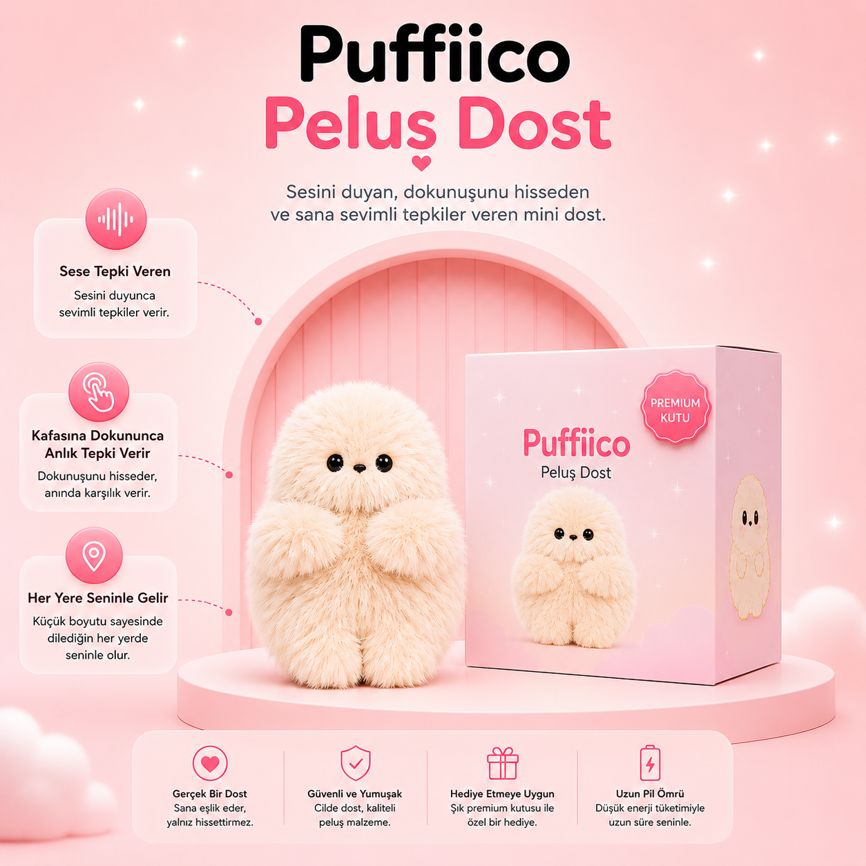 Puffiico Peluş Dost