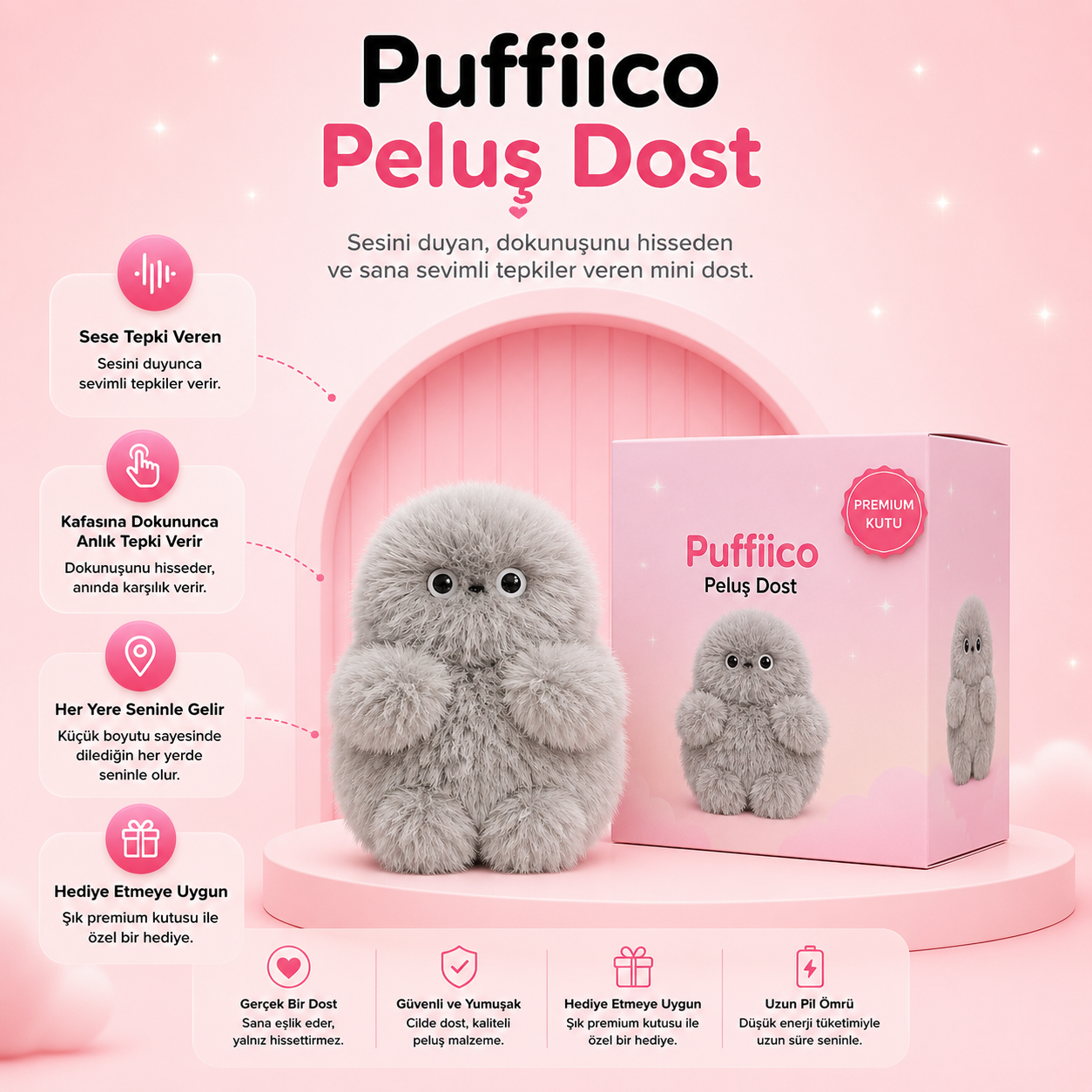 Puffiico Peluş Dost